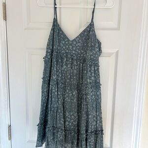 Floral Spaghetti Strap Sun Dress